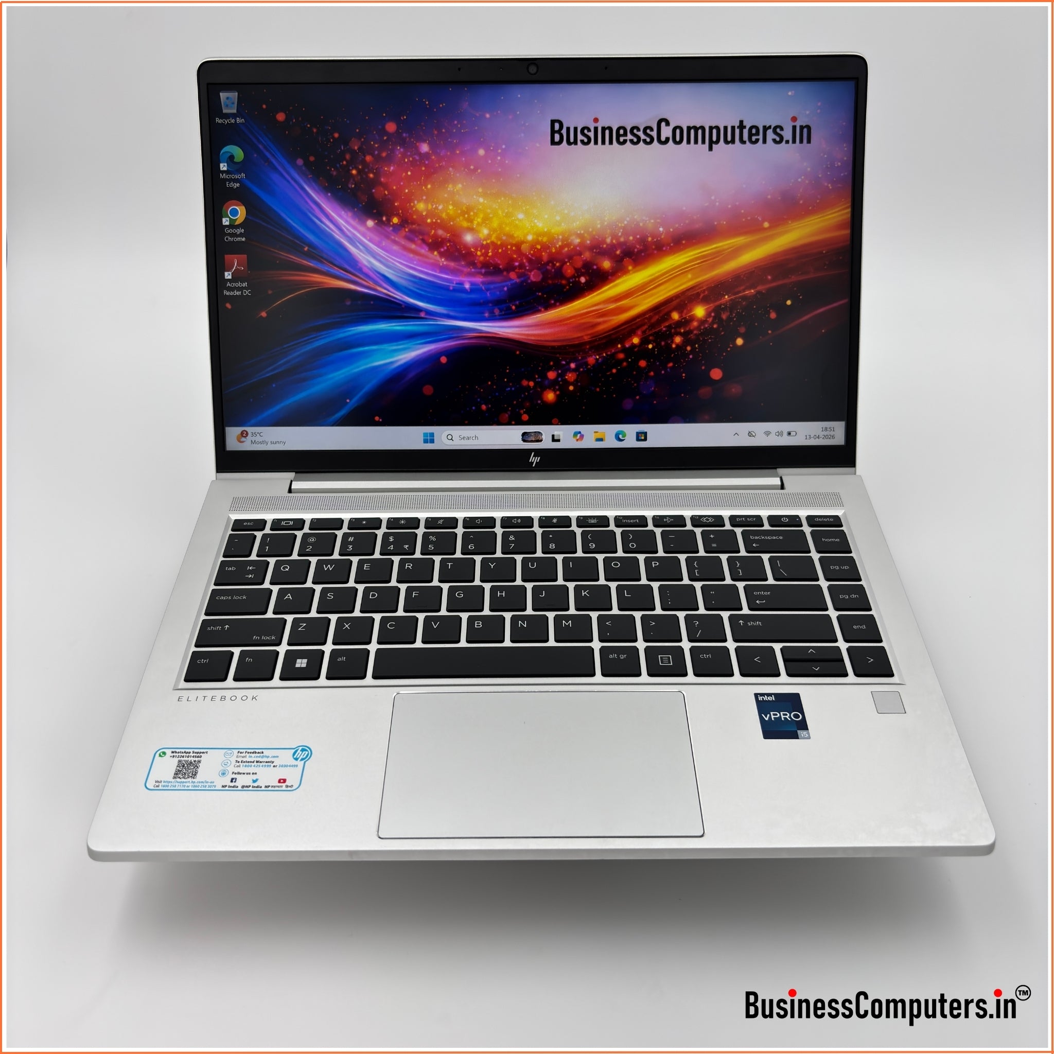 Certified Used HP EliteBook 640 G10 Intel Core i5 13th Gen Laptop