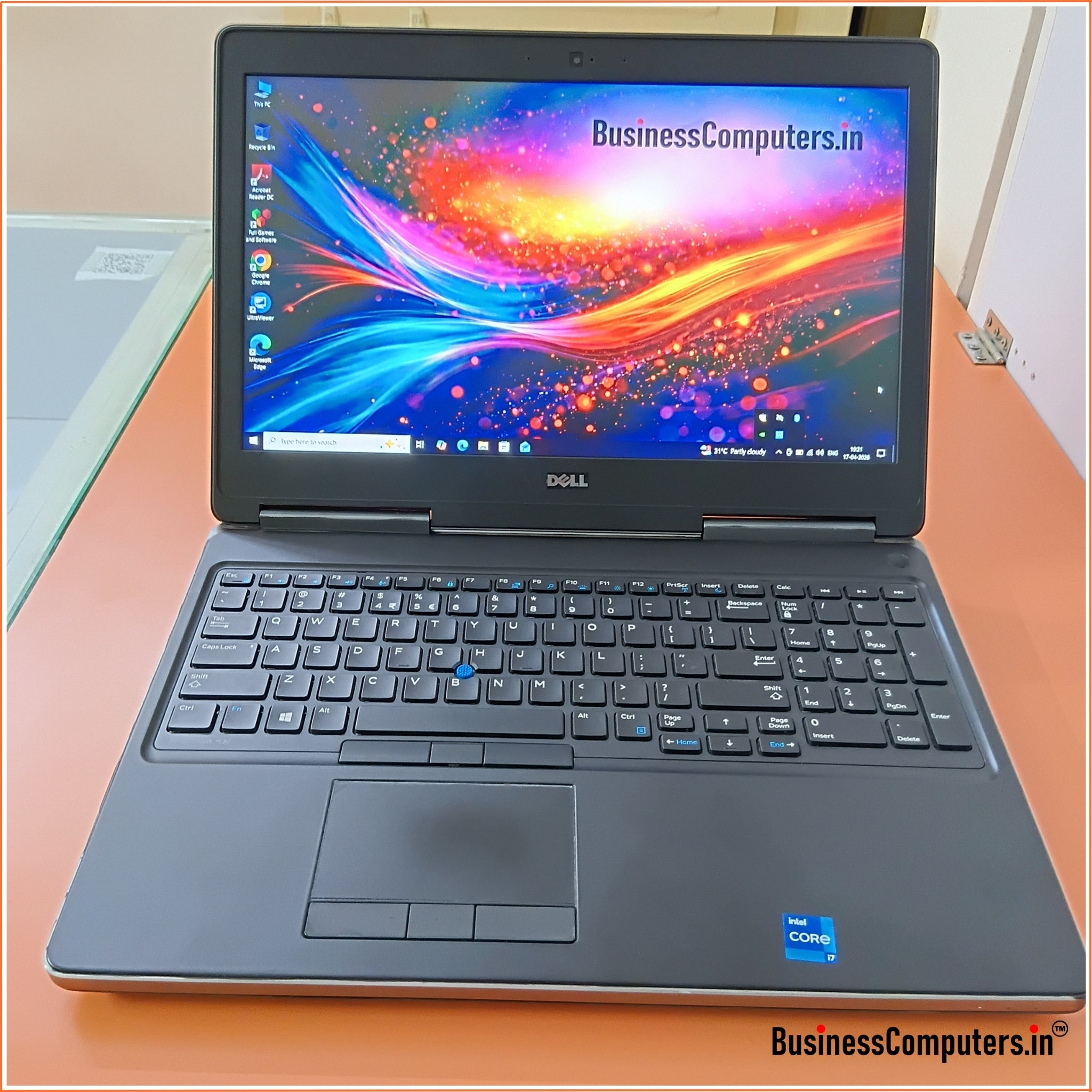 Certified Used Dell Precision 7520 Intel Core i7 7th Gen Laptop