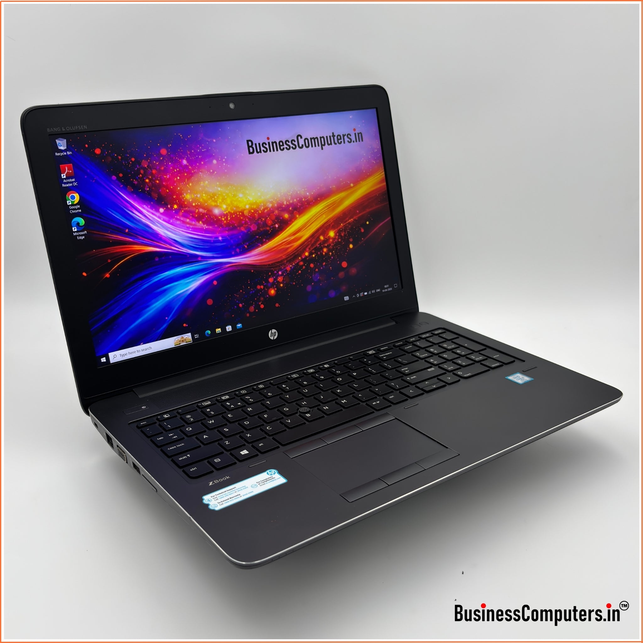 Certified Used HP ZBook 15G4 Intel Core i7 7th Gen Laptop