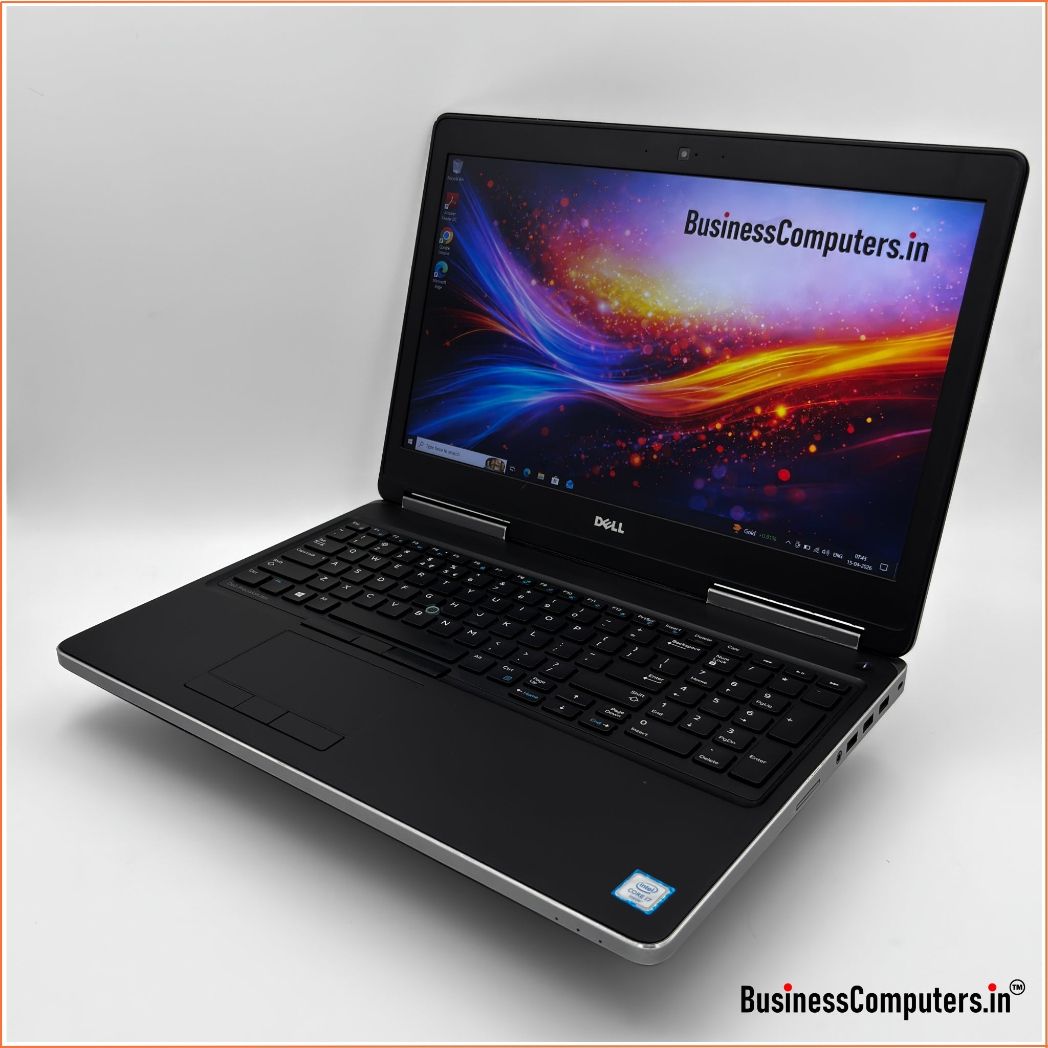 Certified Used Dell Precision 7510 Intel Core i7 6th Gen Laptop