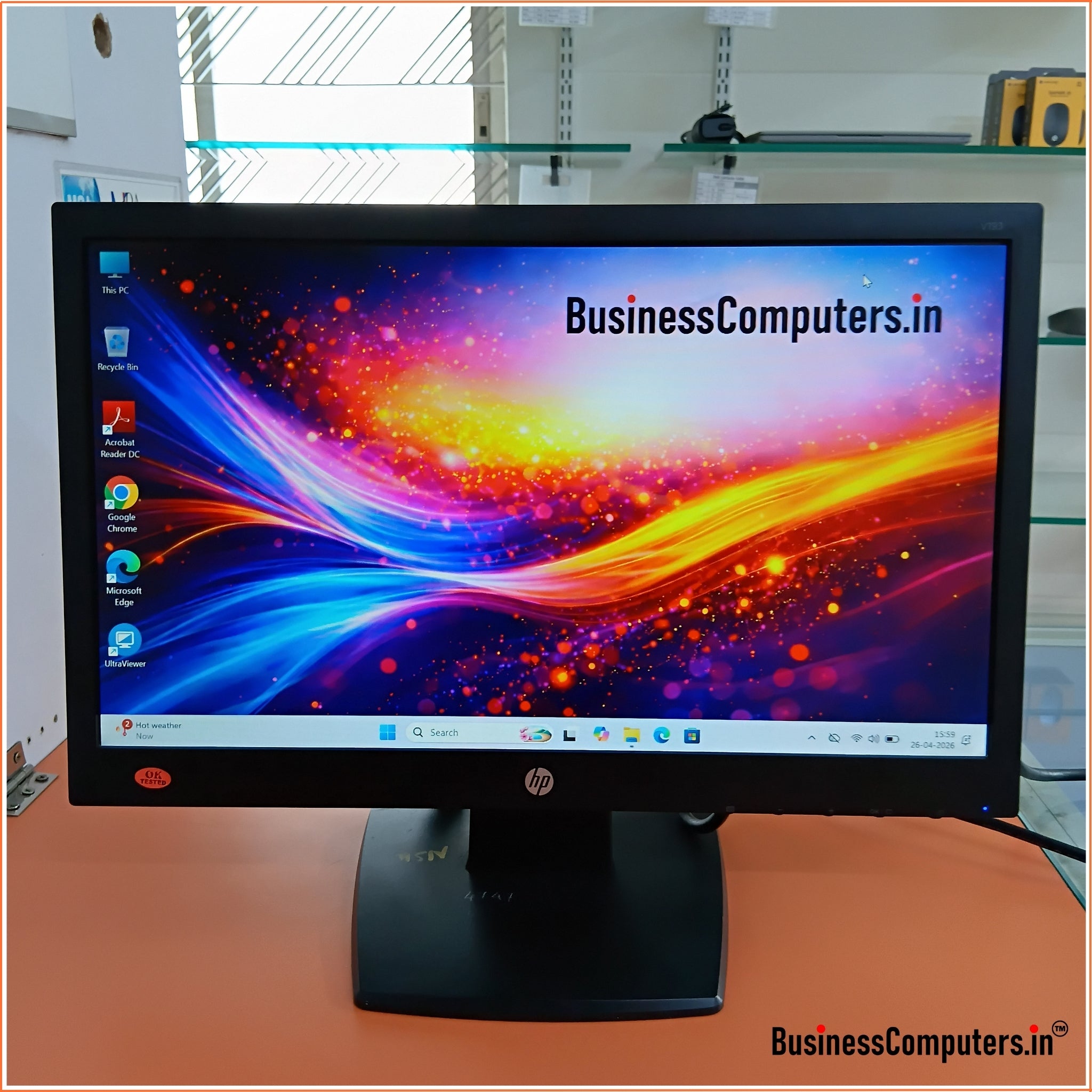 Certified Used HP V193 18.5" Monitor