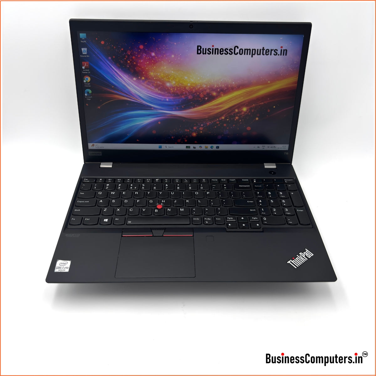 Certified Used Lenovo ThinkPad T15 Intel Core i7 10th Gen Laptop