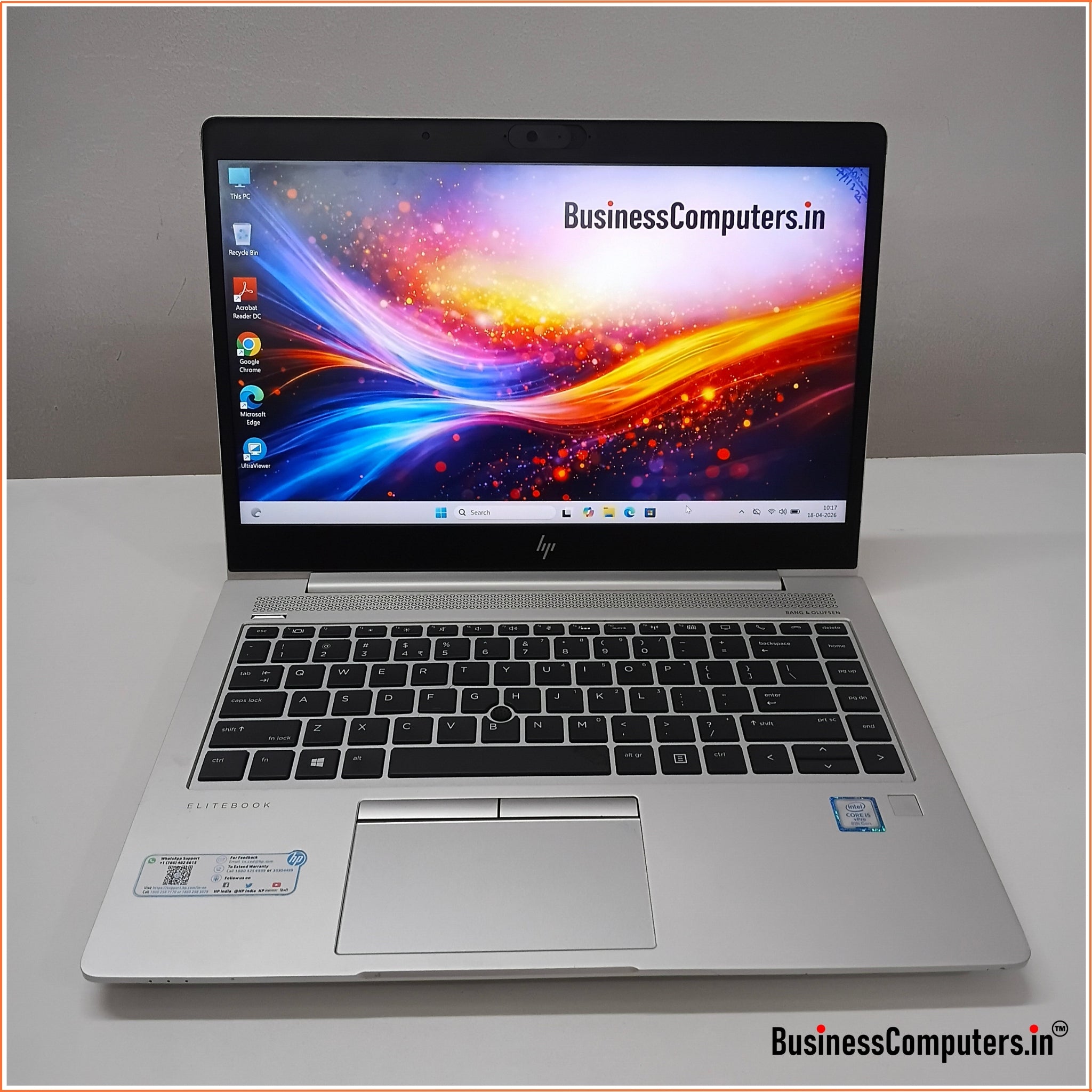 Certified Used HP EliteBook 840 G5 Intel Core i5 8th Gen Laptop