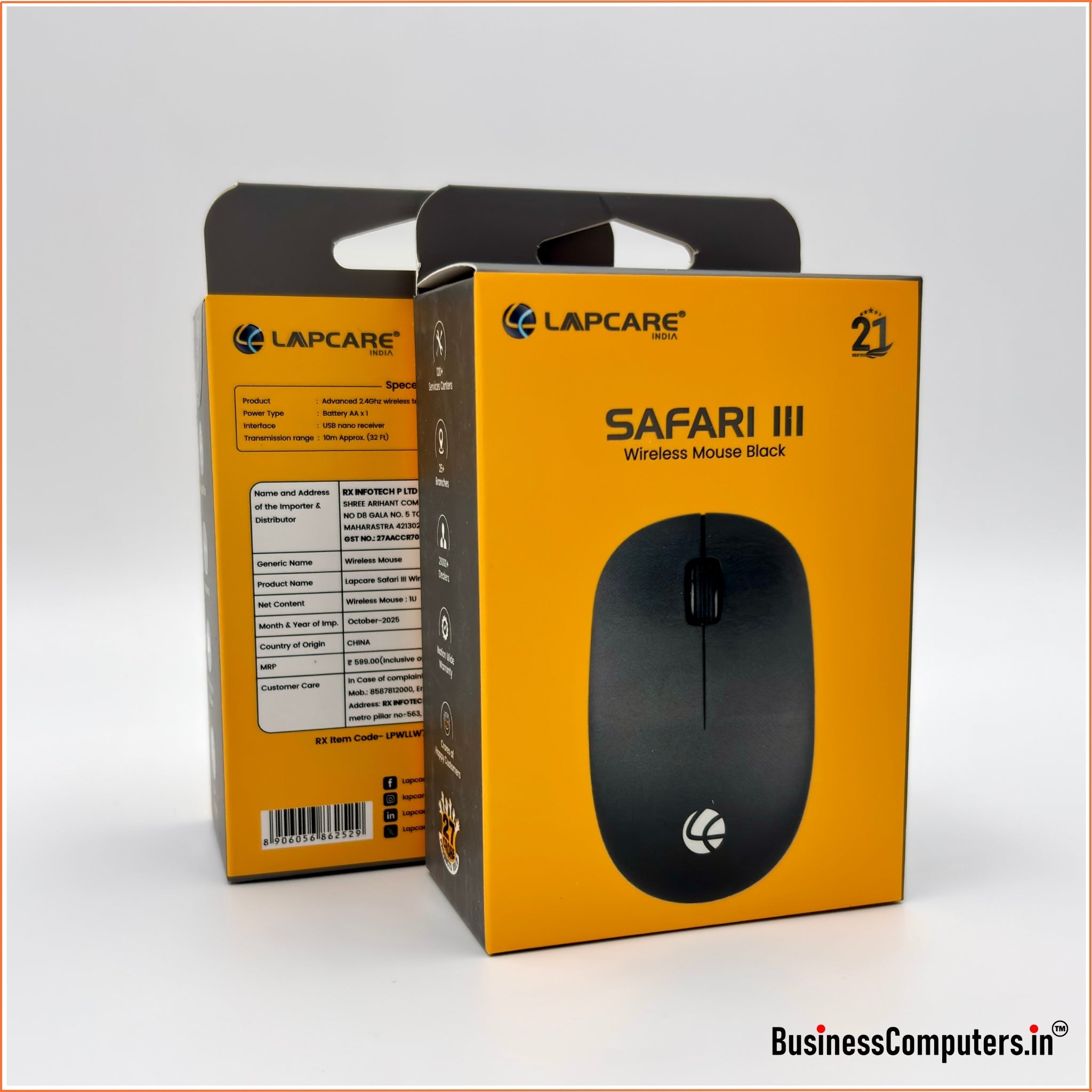 *New Lapcare Safari III Wireless Mouse