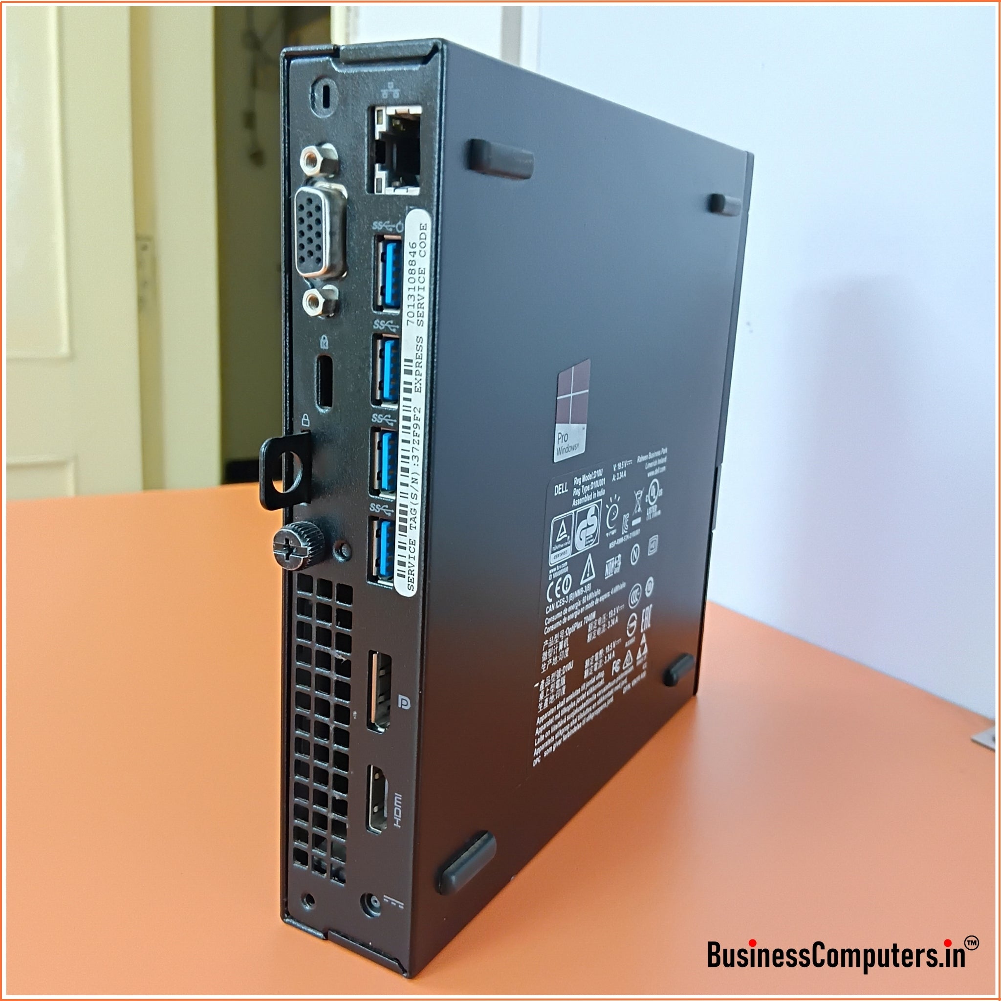 Certified Used Dell Optiplex 7040 Intel Core i5 6th Gen Tiny CPU
