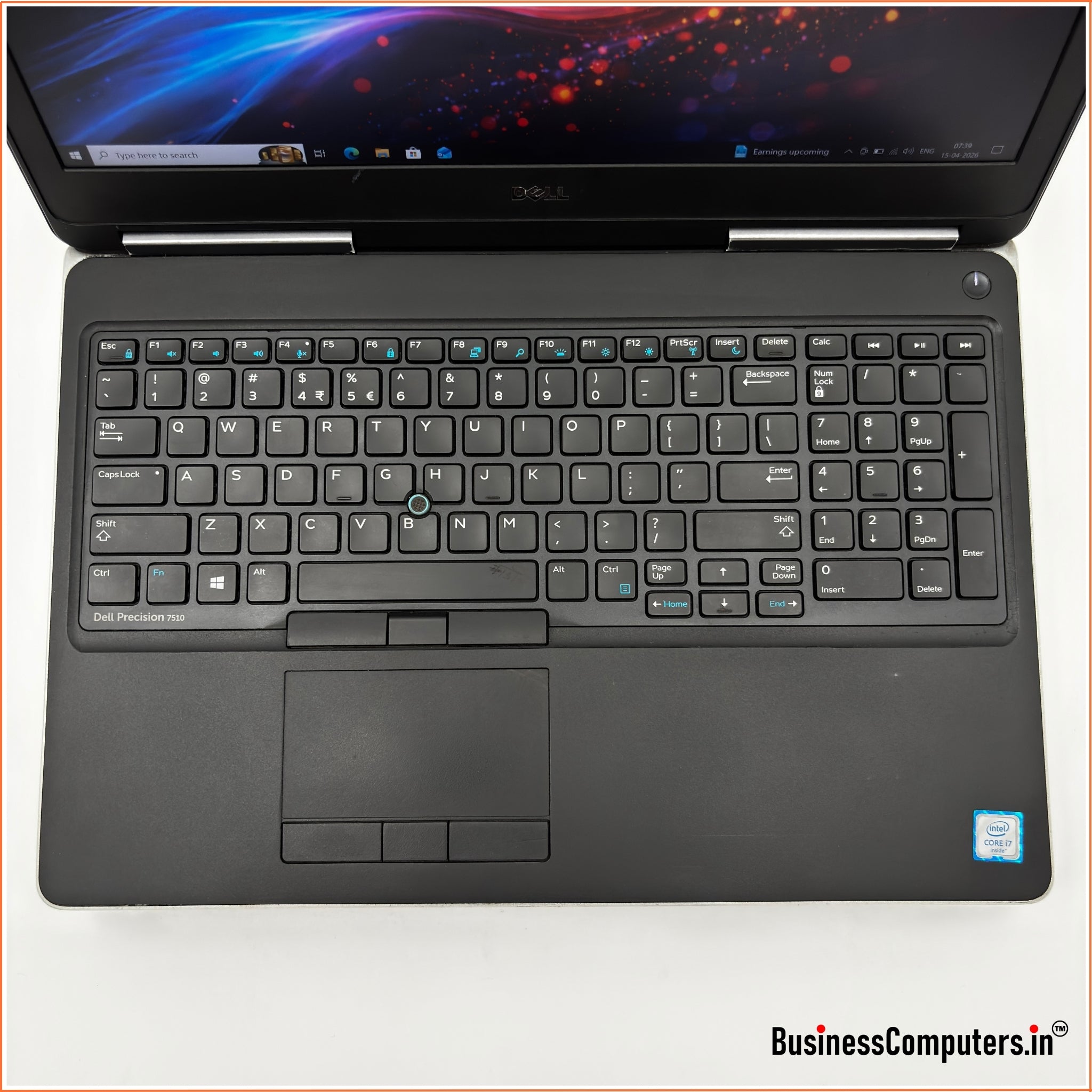 Certified Used Dell Precision 7510 Intel Core i7 6th Gen Laptop
