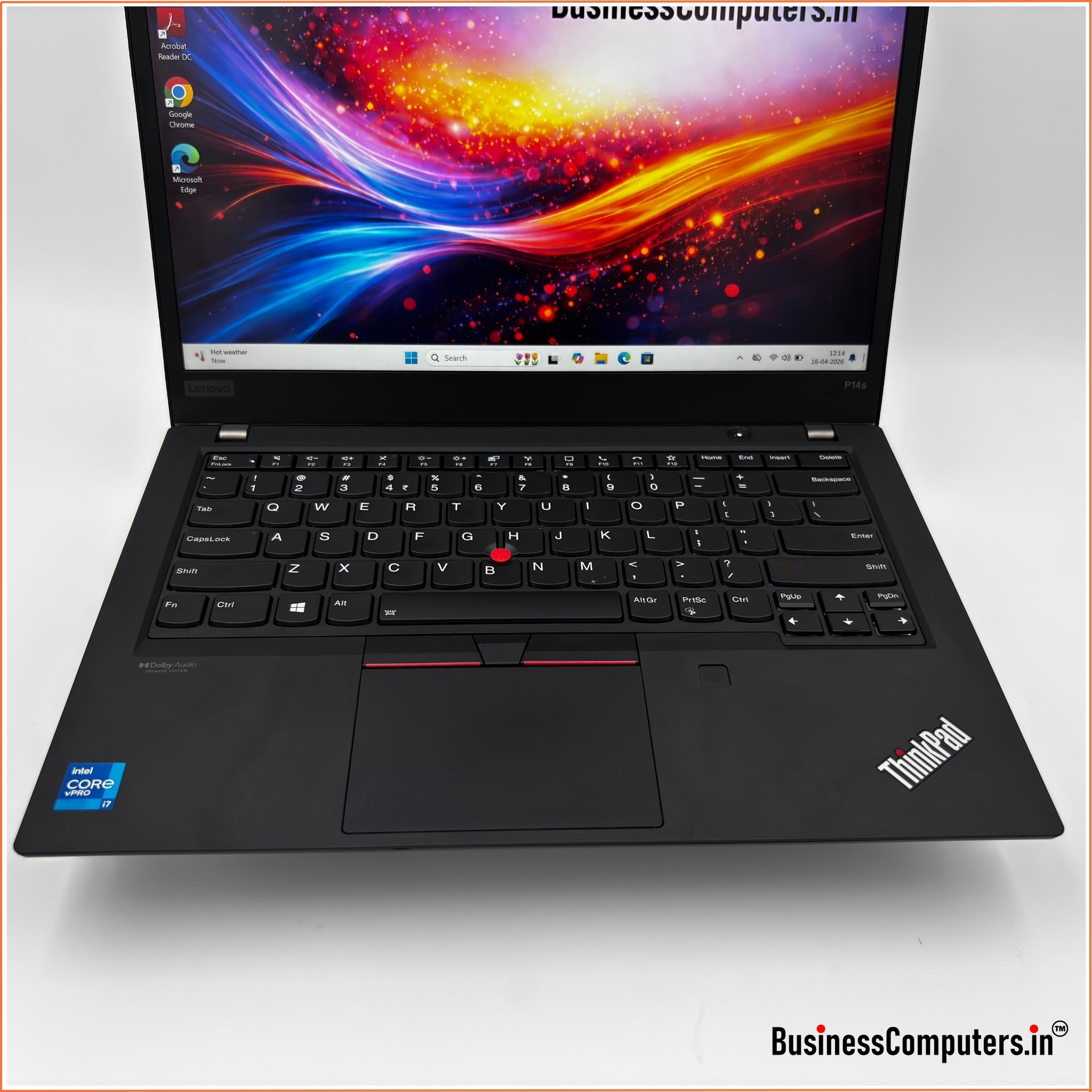 Certified Used Lenovo Thinkpad P14s Intel Core i7 11th Gen Laptop