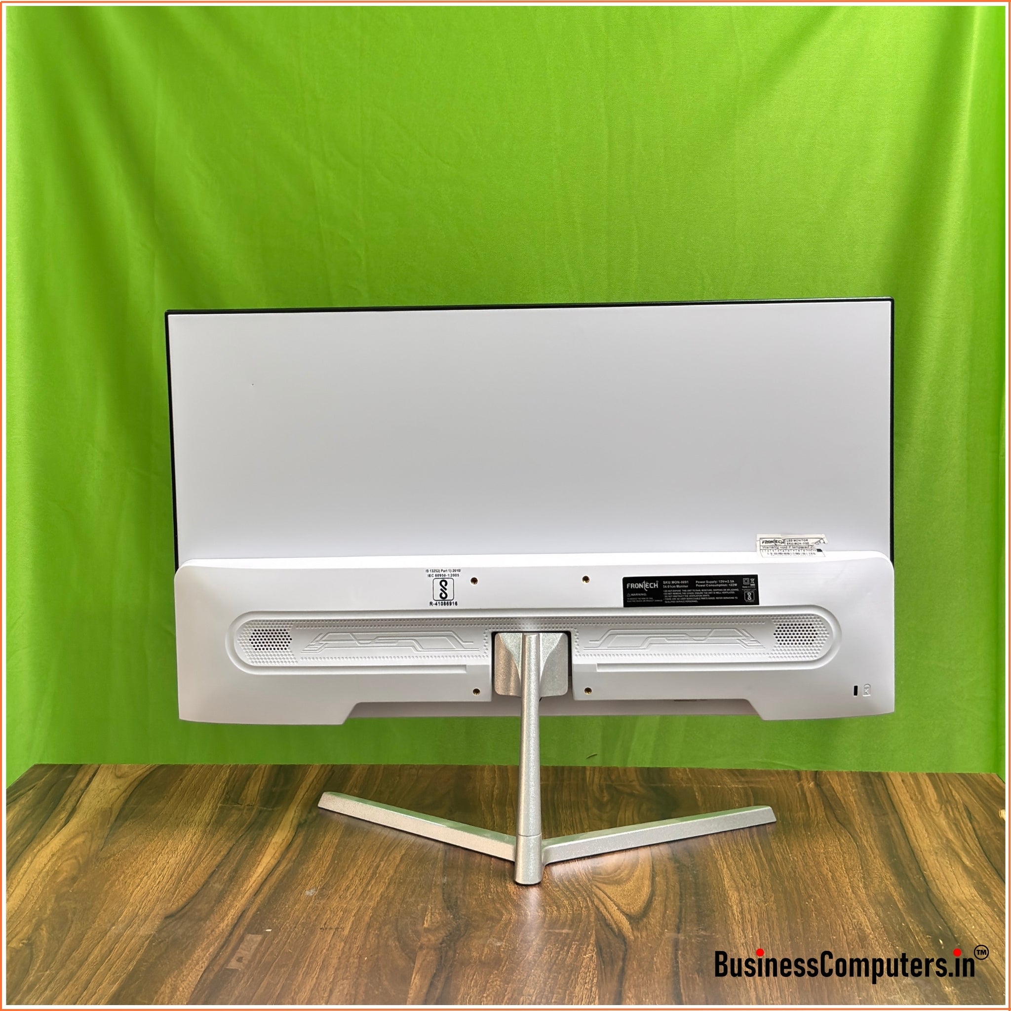 *New Frontech White MON-0091 22" Borderless Monitor