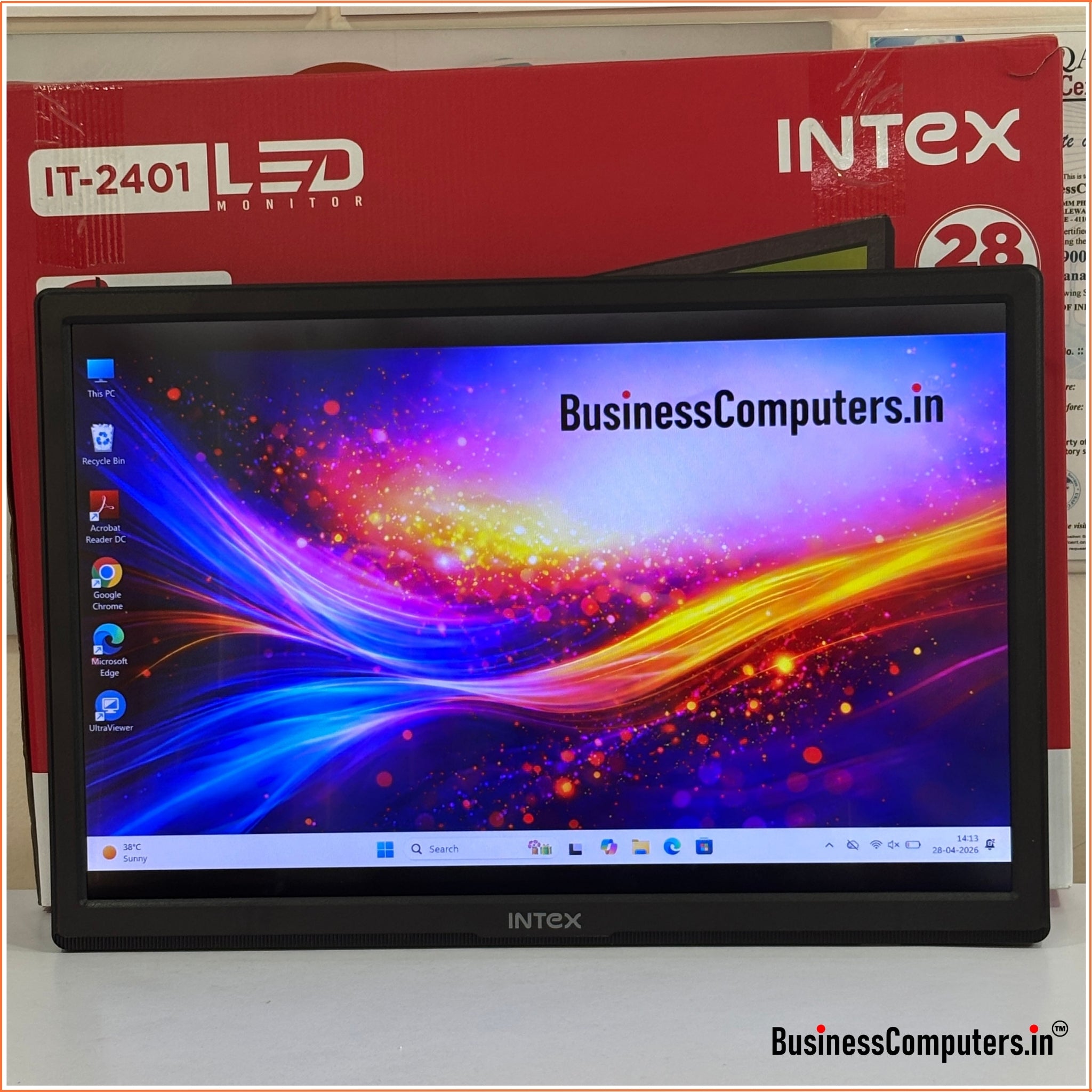 *New Intex IT-2401 22" IPS Monitor (Without Stand)