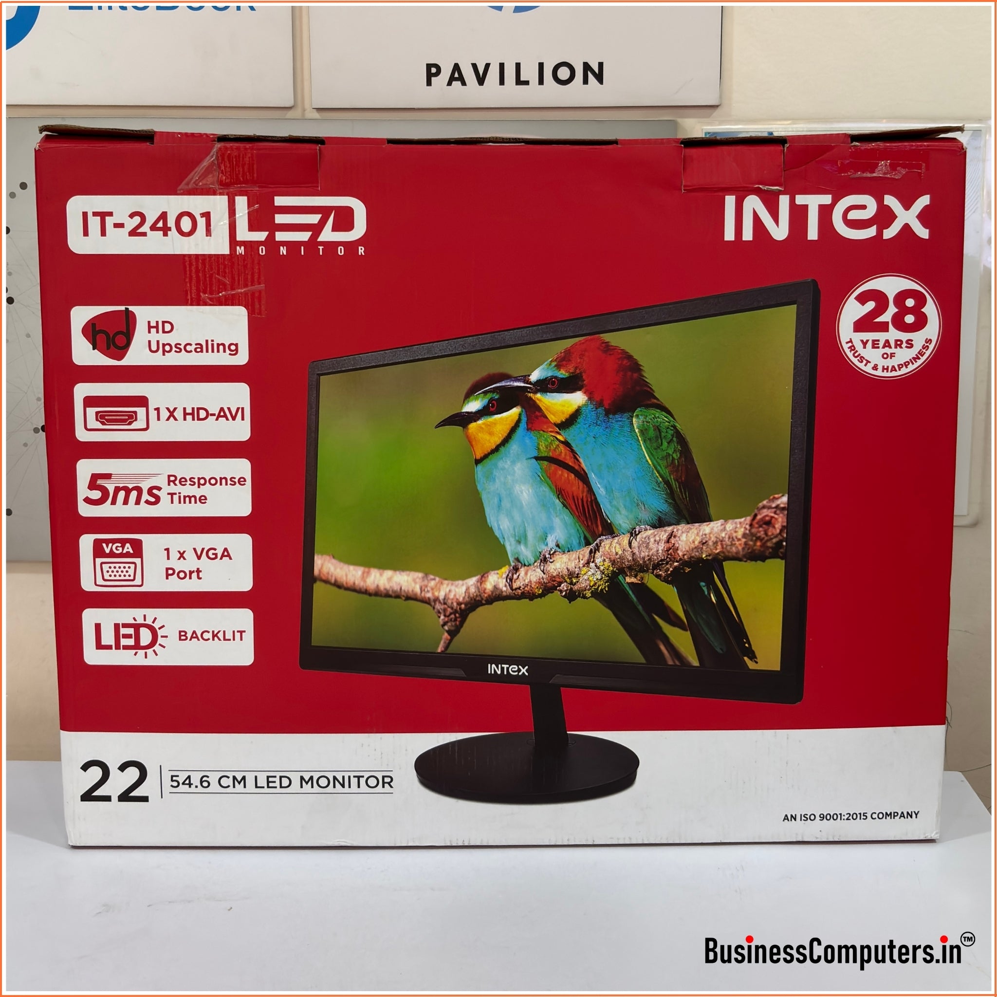 *New Intex IT-2401 22" IPS Monitor (Without Stand)