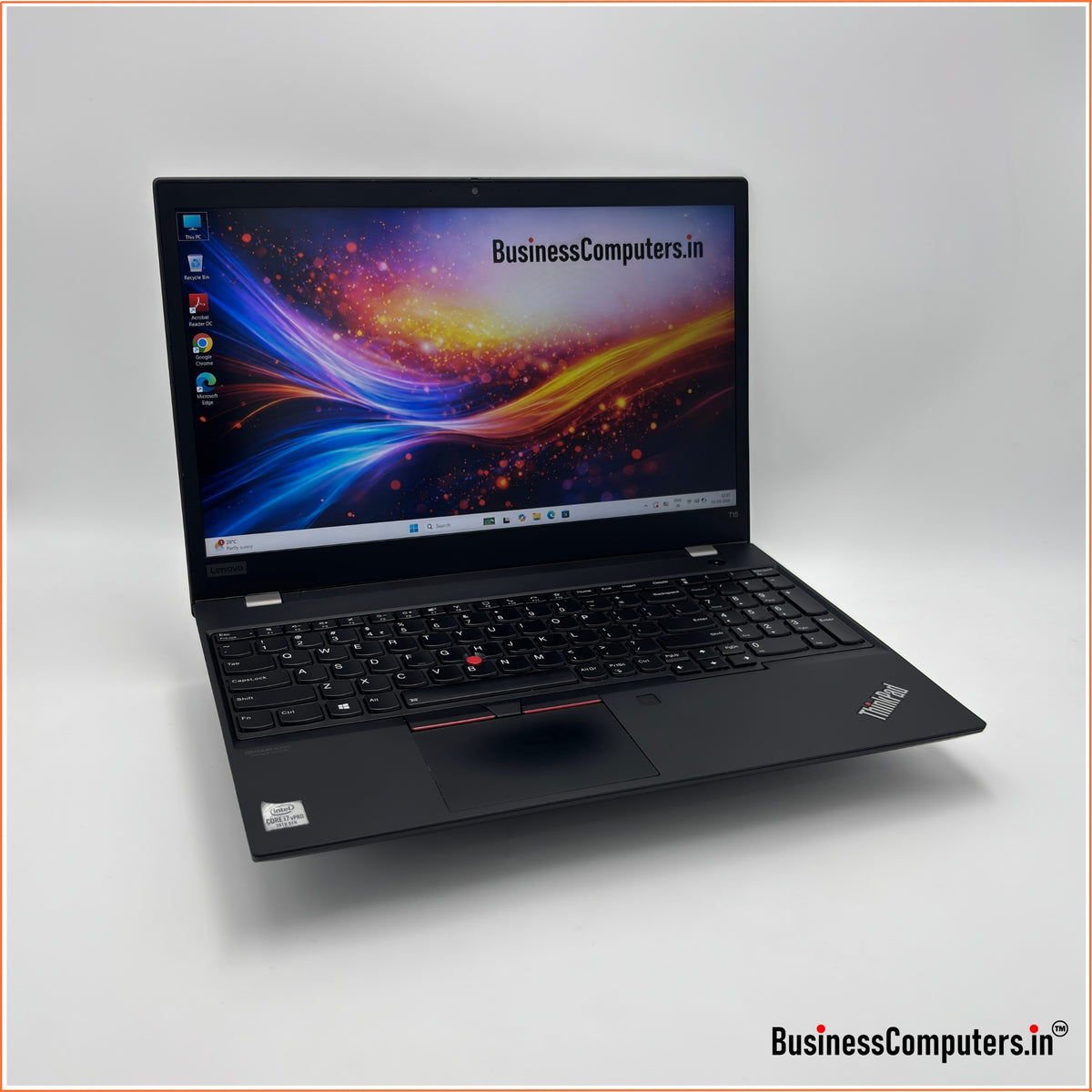 Certified Used Lenovo ThinkPad T15 Intel Core i7 10th Gen Laptop