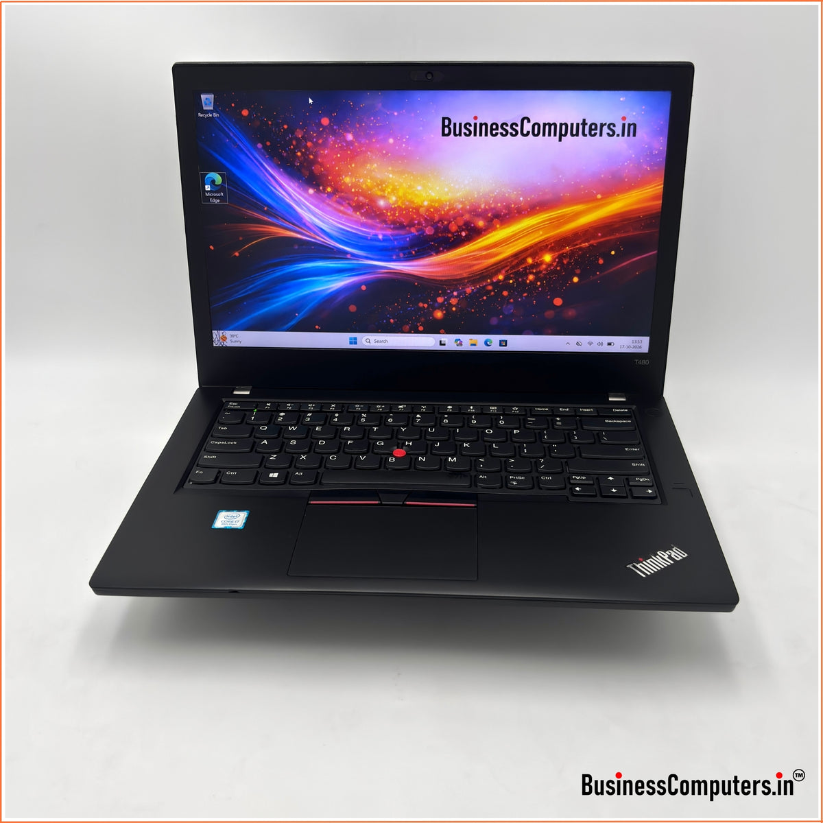 Certified Used Lenovo ThinkPad T480 Intel Core i7 8th Gen Laptop
